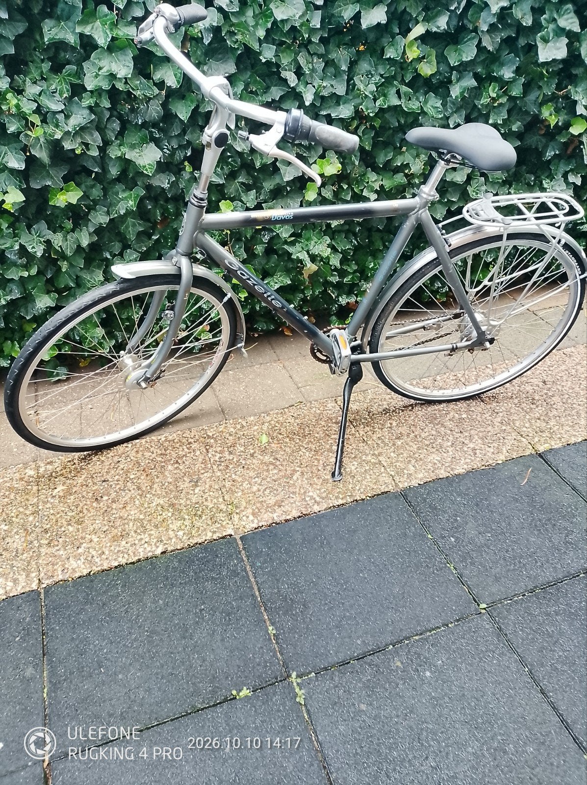 Gazelle Davos herenfiets -zondernkabels, Ophalen, Gebruikt, Versnellingen, Schijfrem