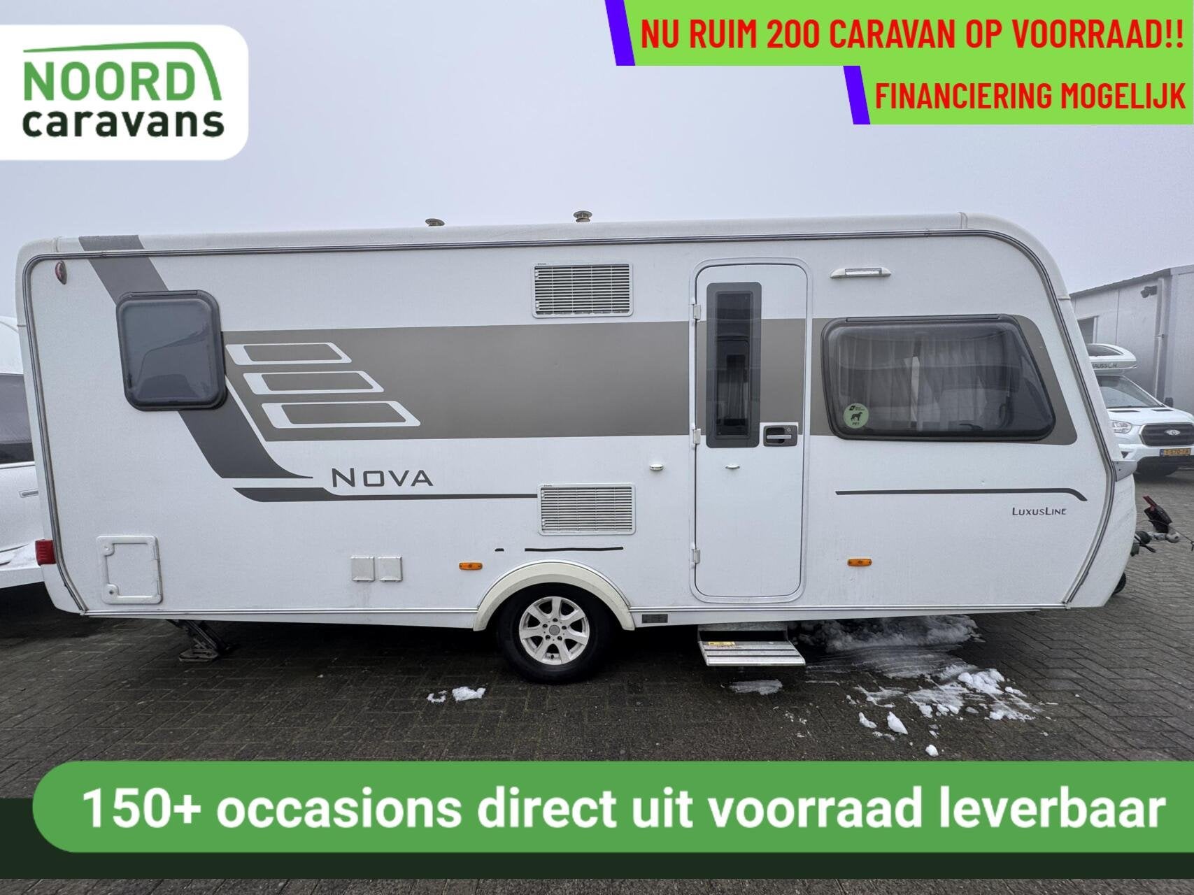 Eriba HYMER NOVA LUXE LINE 545 FRANSBED, RONDZIT, DOUCHE, Rondzit, 7 tot 8 meter, Bedrijf, Douche