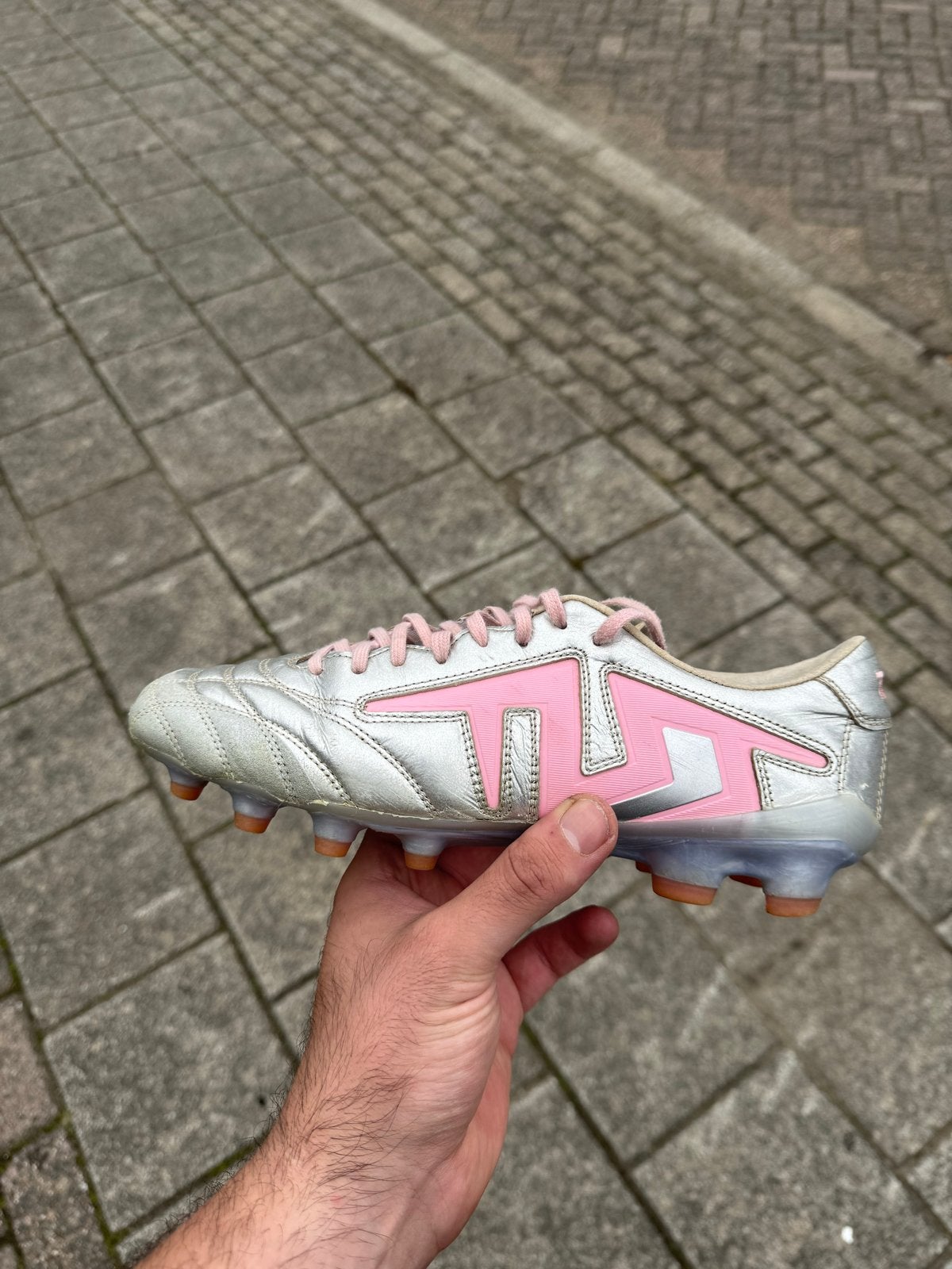 Mizuno TLSS Tactician Goat Voetbalschoenen, Ophalen of Verzenden, Gebruikt, Schoenen