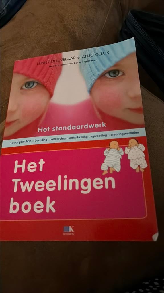 Lenny Duijvelaar - Het tweelingenboek, Boeken, Zwangerschap en Bevalling, Ophalen of Verzenden, Zo goed als nieuw, Lenny Duijvelaar; Anjo Geluk