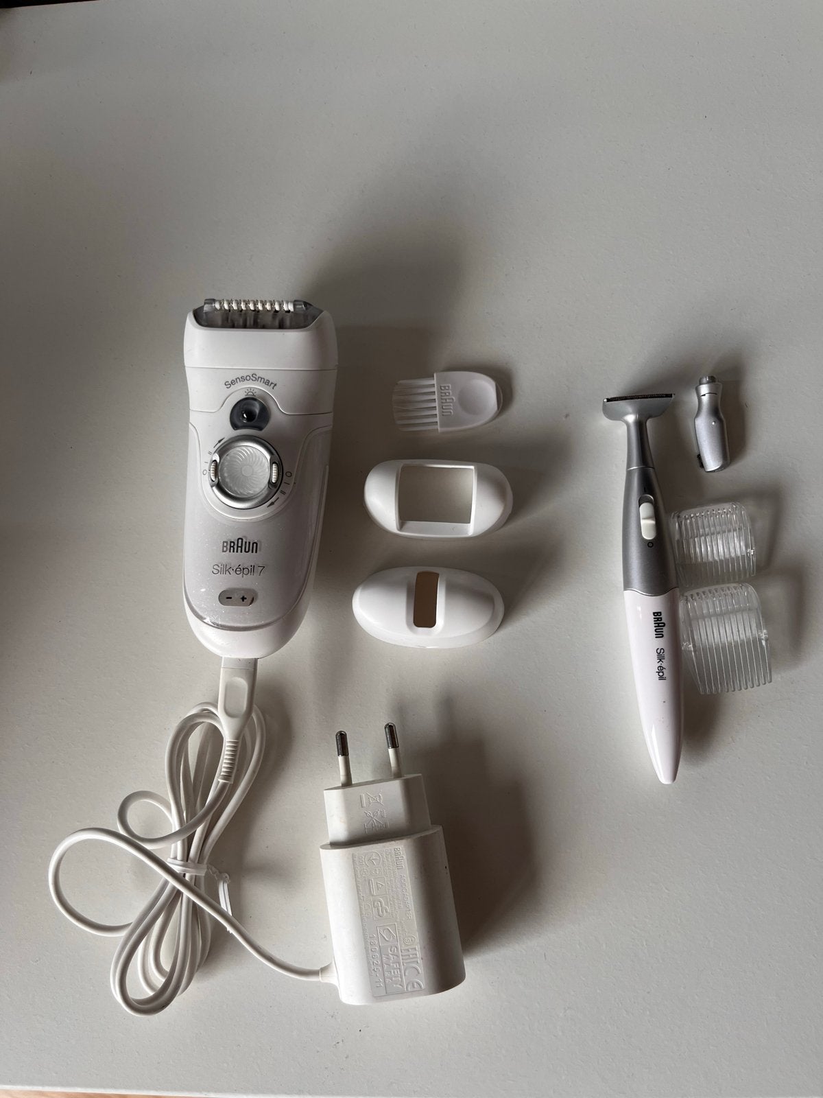 Braun Silk-épil 7 Epilator & Silk-épil Scheerapparaat, Ophalen of Verzenden, Gebruikt, Scheren en Epileren