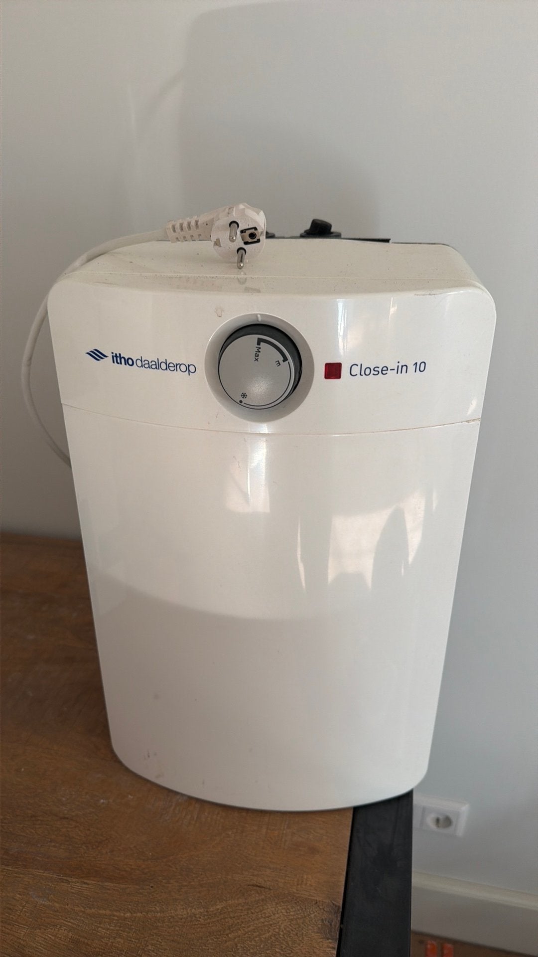 Itho Daalderop 10 liter boiler, Ophalen, Boiler, Minder dan 20 liter, 6 t/m 10 jaar oud