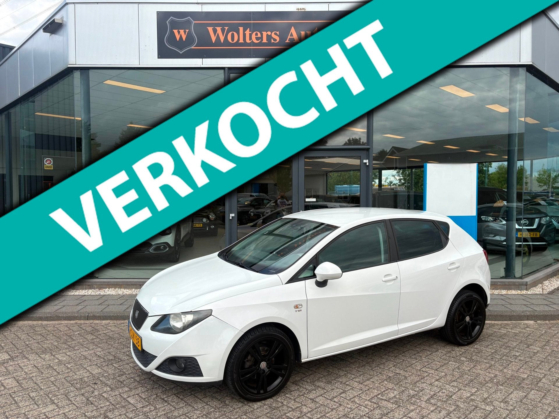 Seat Ibiza 1.2 TSI Sport *AUTOMAAT, Auto's, Seat, Zwart, 4 cilinders, Bedrijf, Hatchback