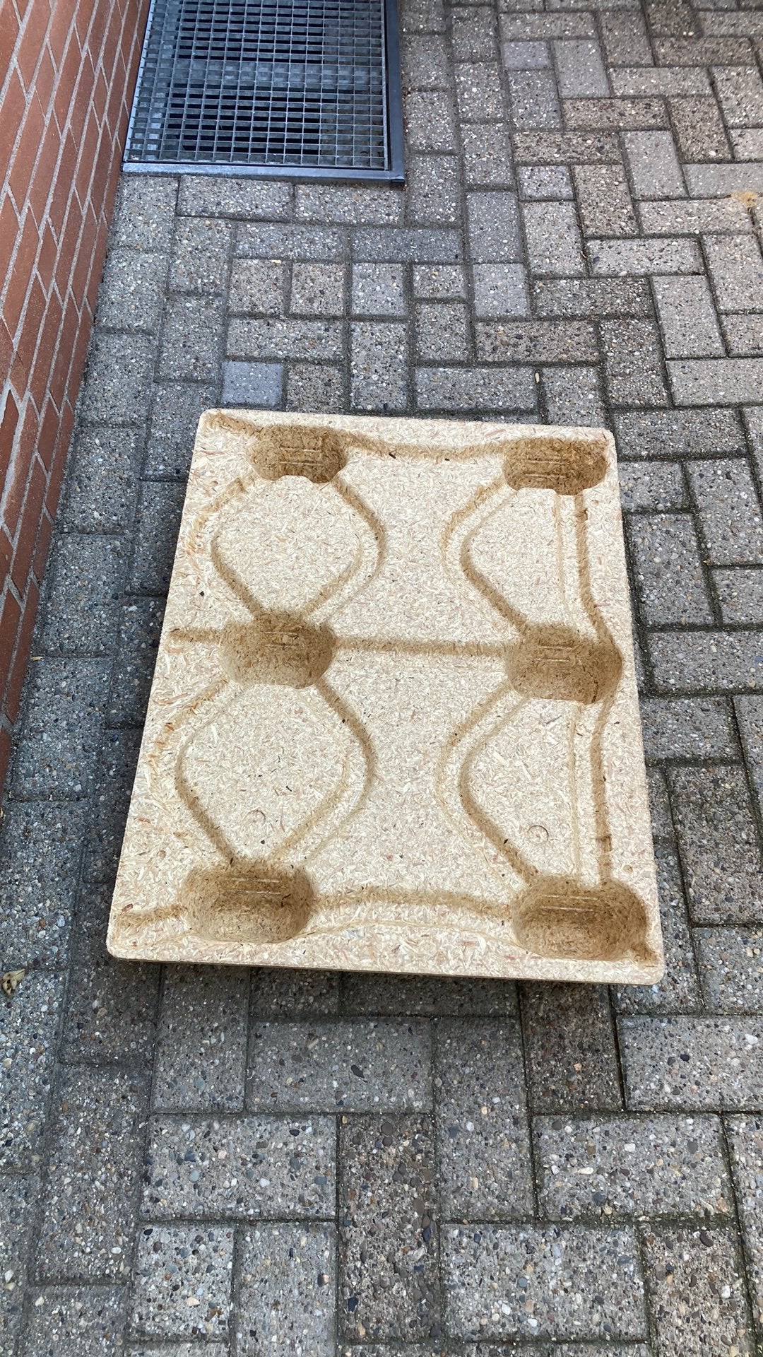 Mini pallet 60x80 cm gratis ophalen, Ophalen, Minder dan 25 mm, Zo goed als nieuw, Minder dan 200 cm