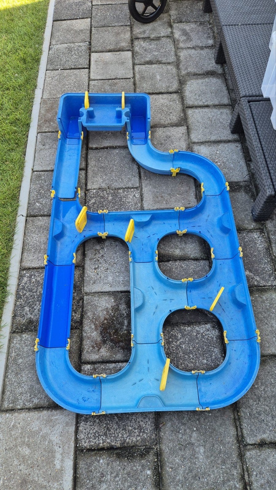 Aquaplay, Ophalen, Gebruikt