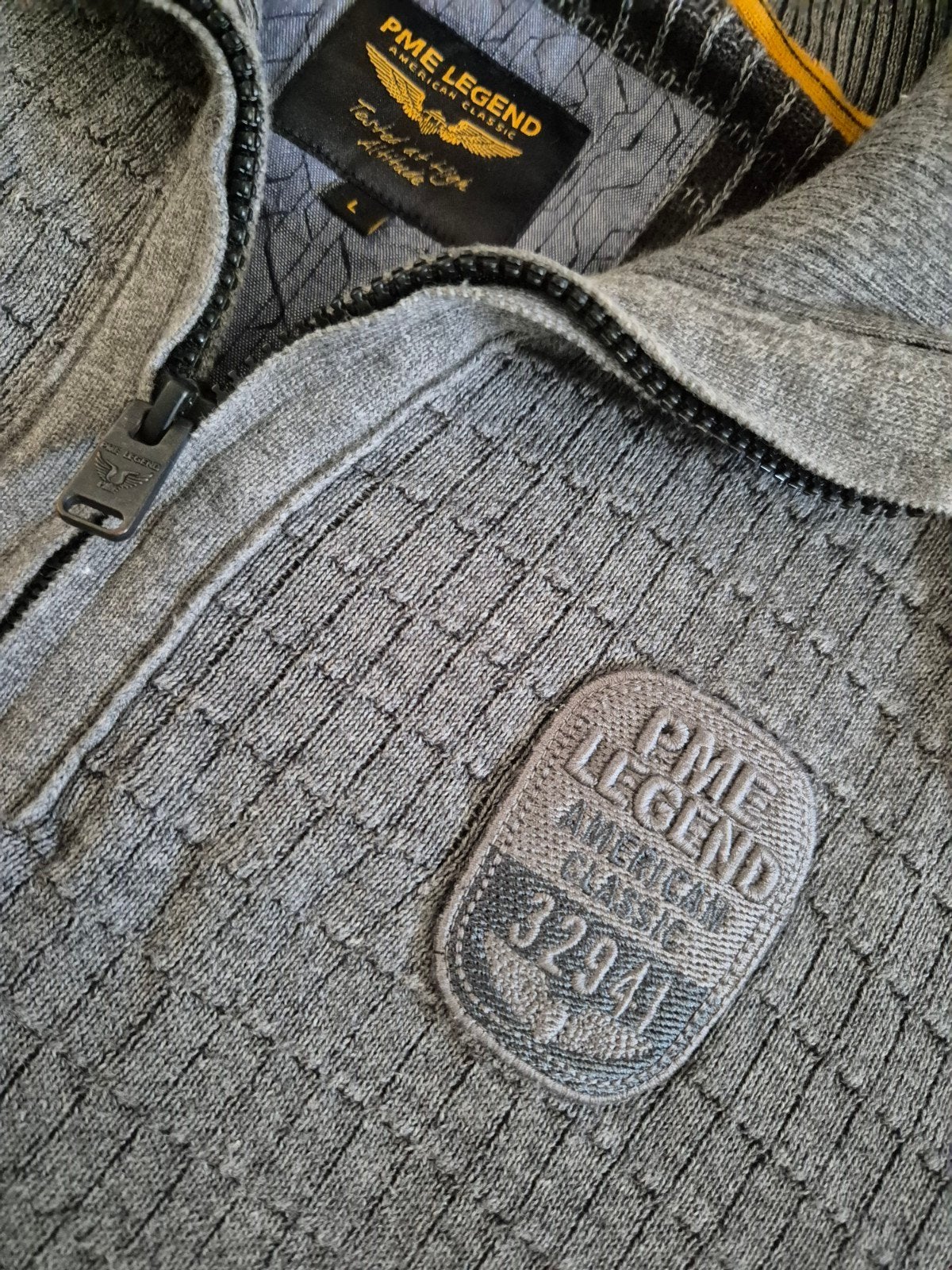 Pme Legend Pall Mall trui Knitwear Zipper maat L, Maat 52/54 (L), Verzenden, ., Zo goed als nieuw