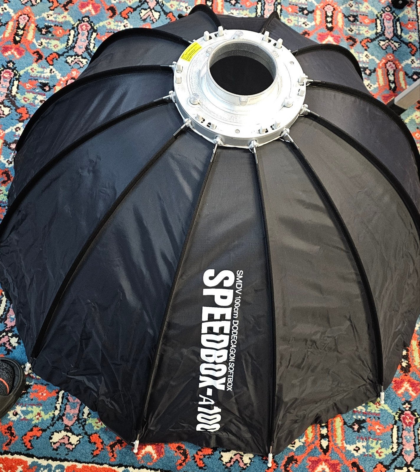 SMDV Speedbox A100 Octagon Softbox met Grid 100cm, Ophalen, Lamp of Flitsset, Inclusief grid, Zo goed als nieuw