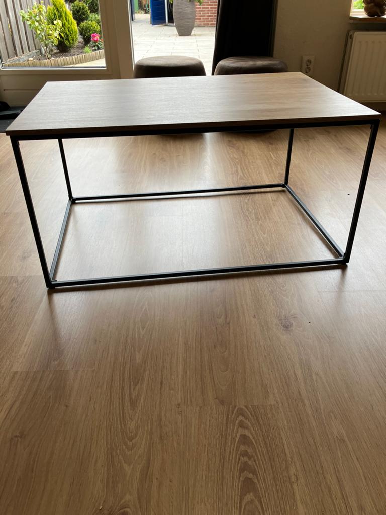 Bijzettafel, Ophalen, Gebruikt, 50 tot 100 cm, Rechthoekig