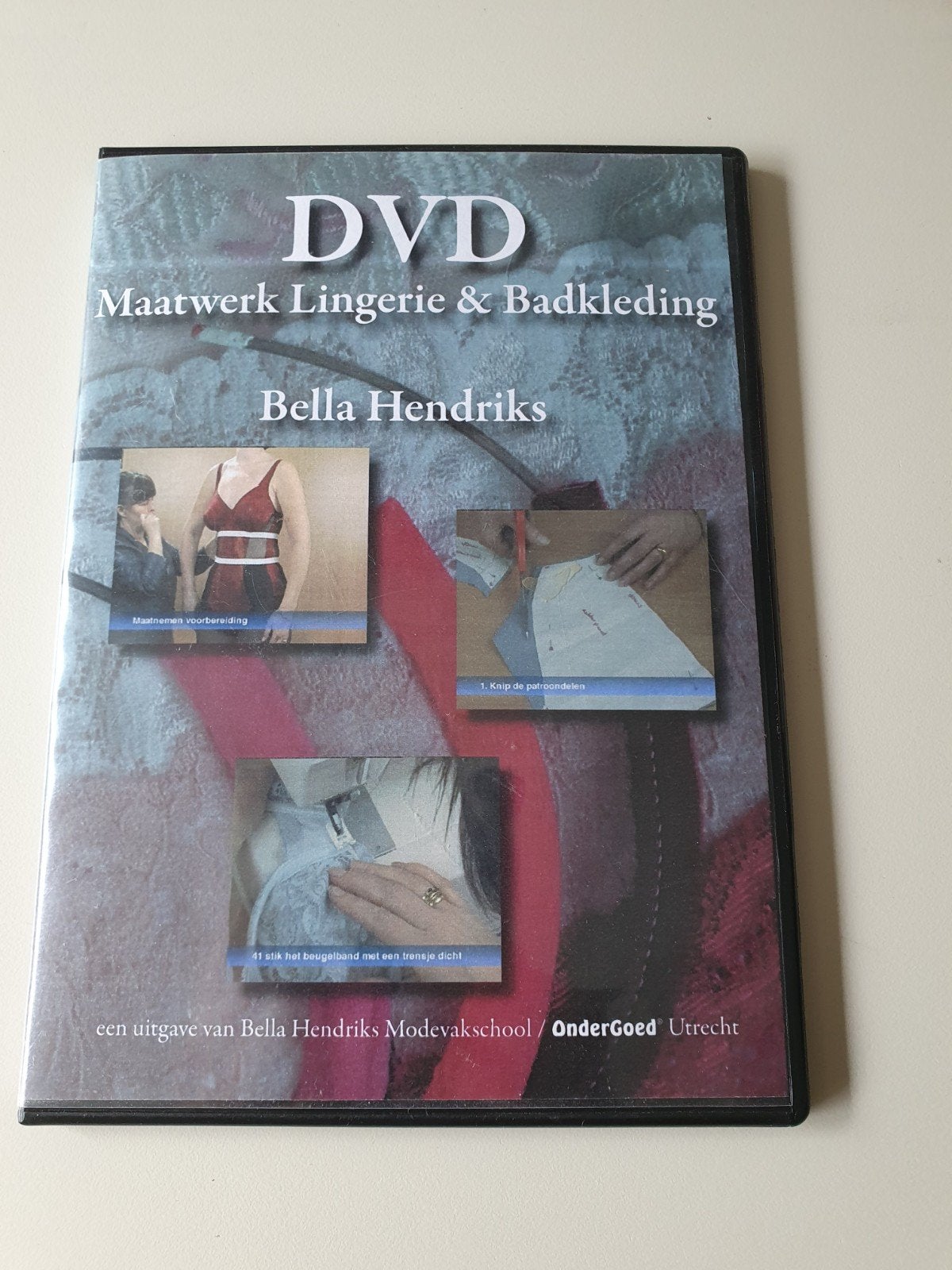 lingerie maken- dvd maatwerk lingerie - bella hendriks, Ophalen of Verzenden, Gebruikt