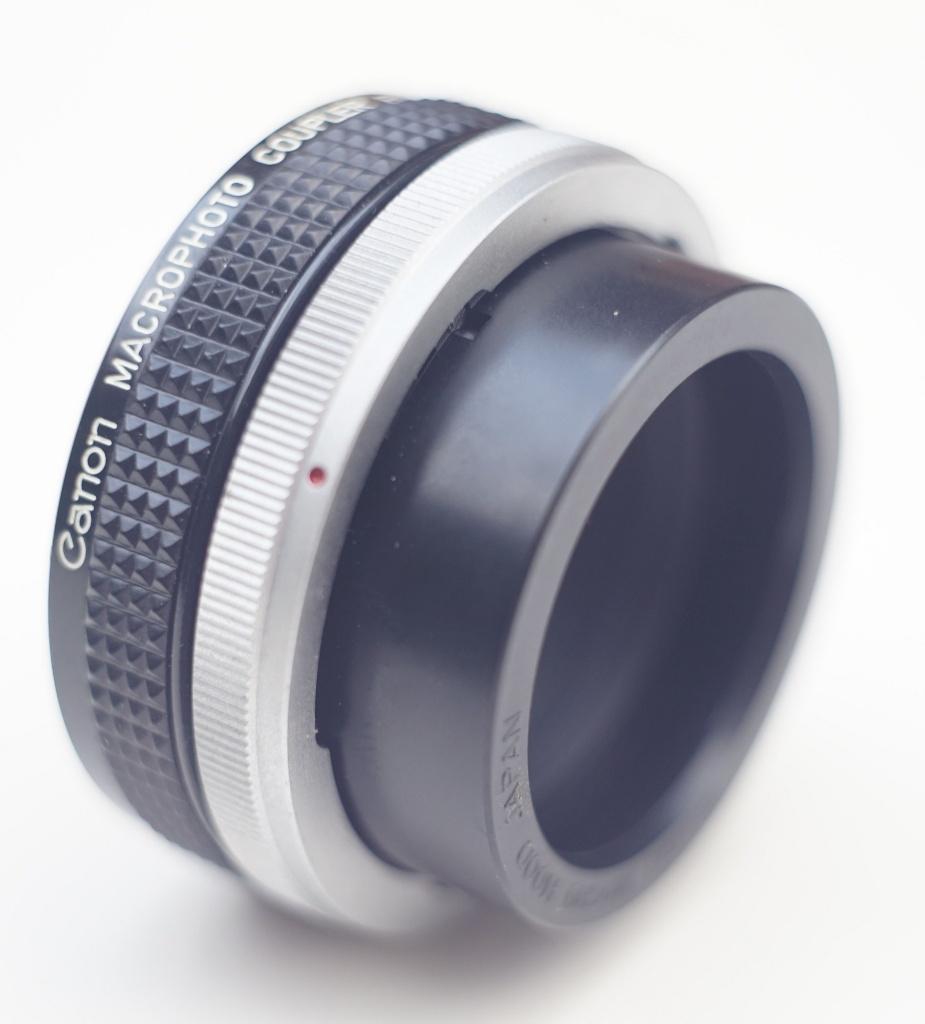 Canon Macrophoto Coupler FL 55 en Macro Hood, Verzamelen, Fotografica en Filmapparatuur, 1960 tot 1980, Ophalen of Verzenden