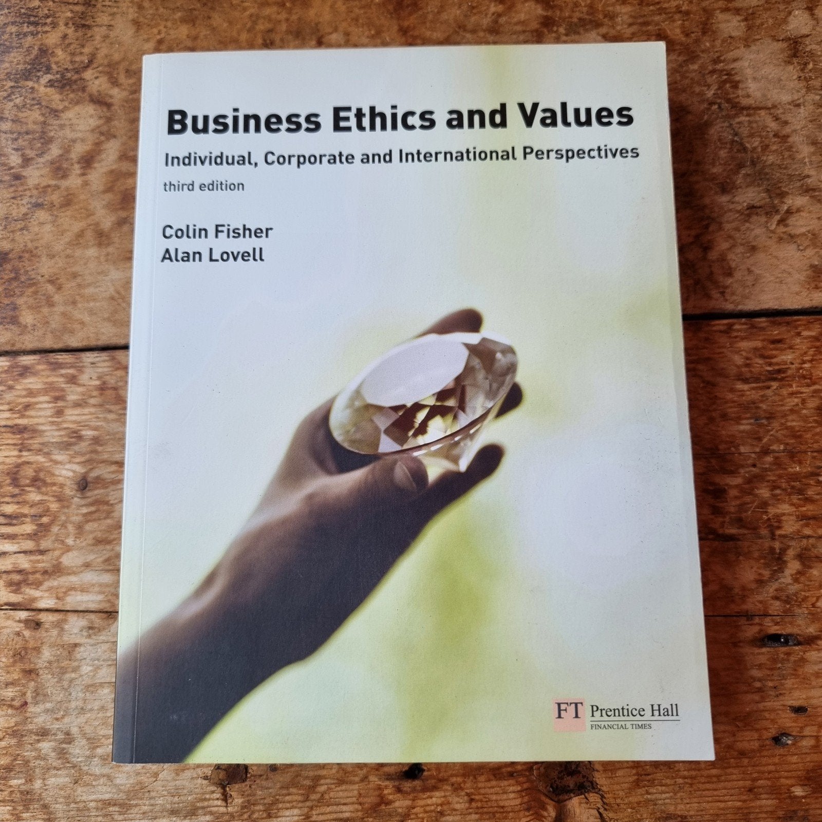 Business Ethics and Values - Fisher & Lovell, Boeken, Studieboeken en Cursussen, Fisher & Lovell, Zo goed als nieuw, Gamma, HBO