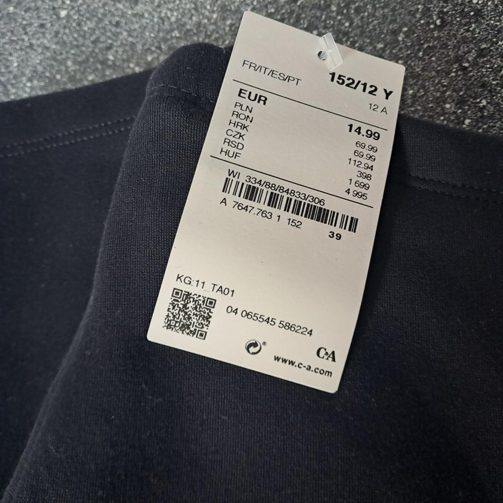 3x thermolegging maat 152, Broek, C&A, C&A, Jongen of Meisje