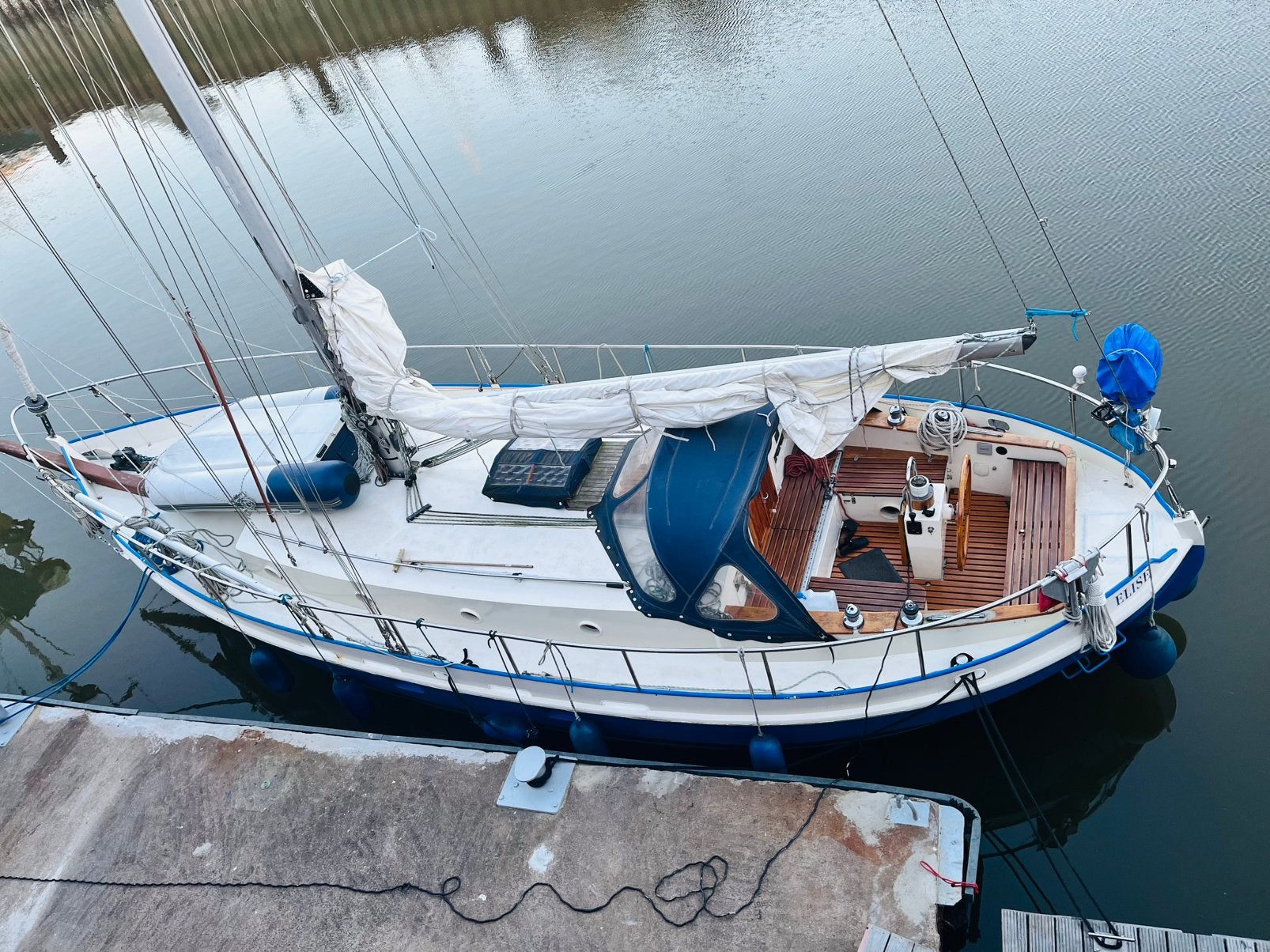 1989 Colin Archer Werft Ossenzijl, Watersport en Boten, Kajuitzeilboten en Zeiljachten, Overige merken, 11 m, Staal, Binnenboordmotor