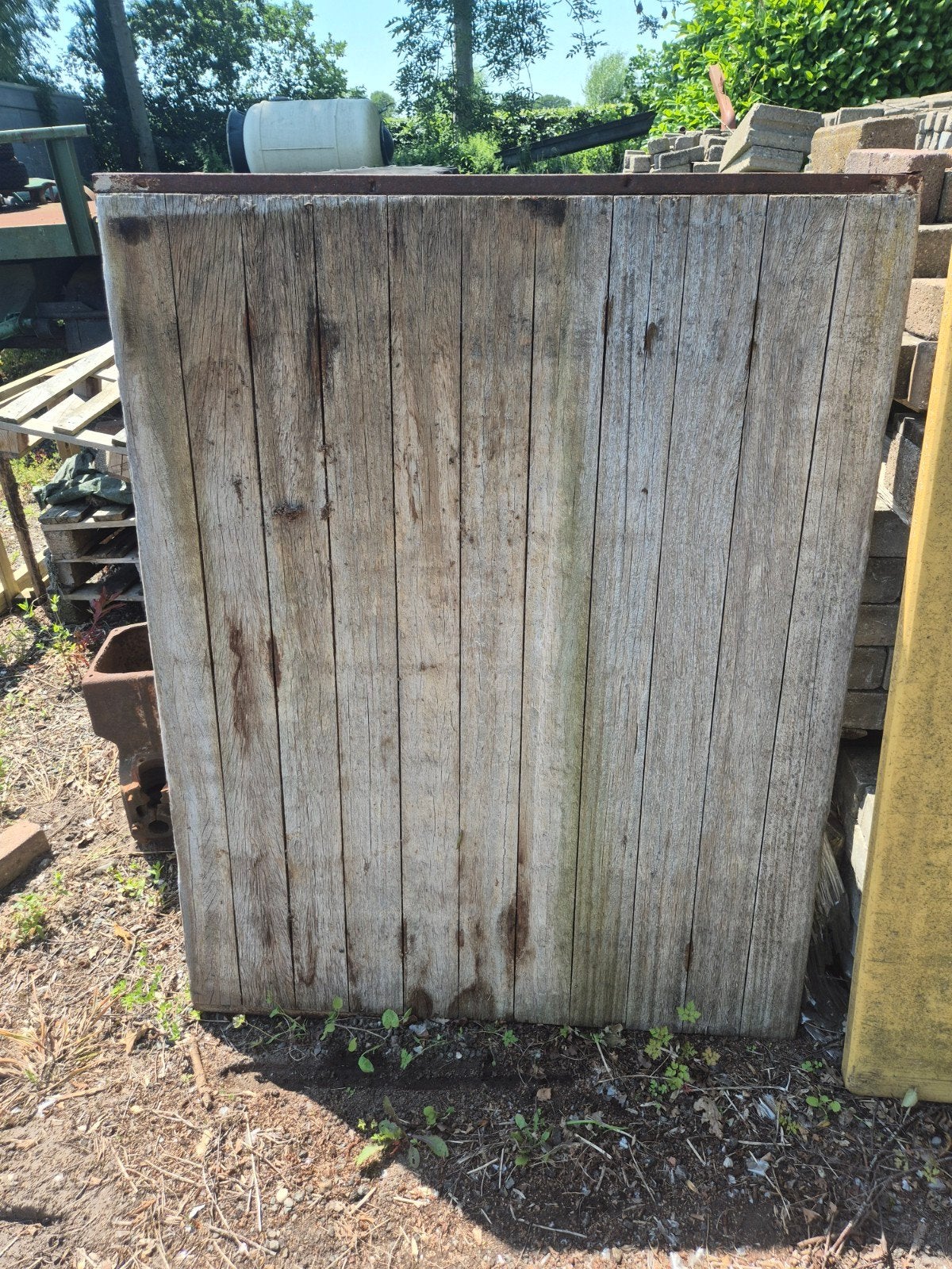 Hardhouten steenschot, Doe-het-zelf en Verbouw, Hout en Planken, Ophalen, 50 mm of meer, Balk, Minder dan 200 cm