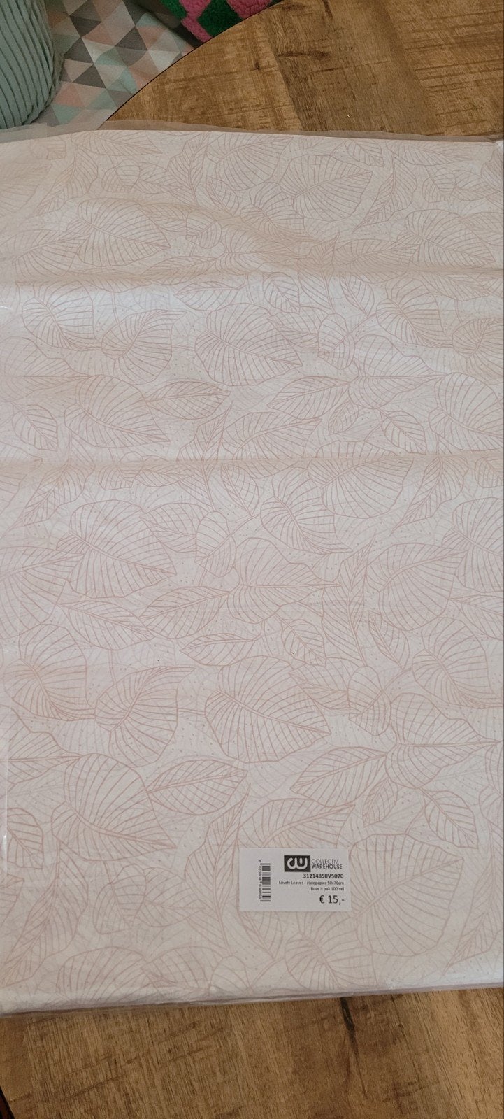 Zijdepapier lovely leaves, Hobby en Vrije tijd, Ophalen, Deelbaar, Overige typen, Nieuw