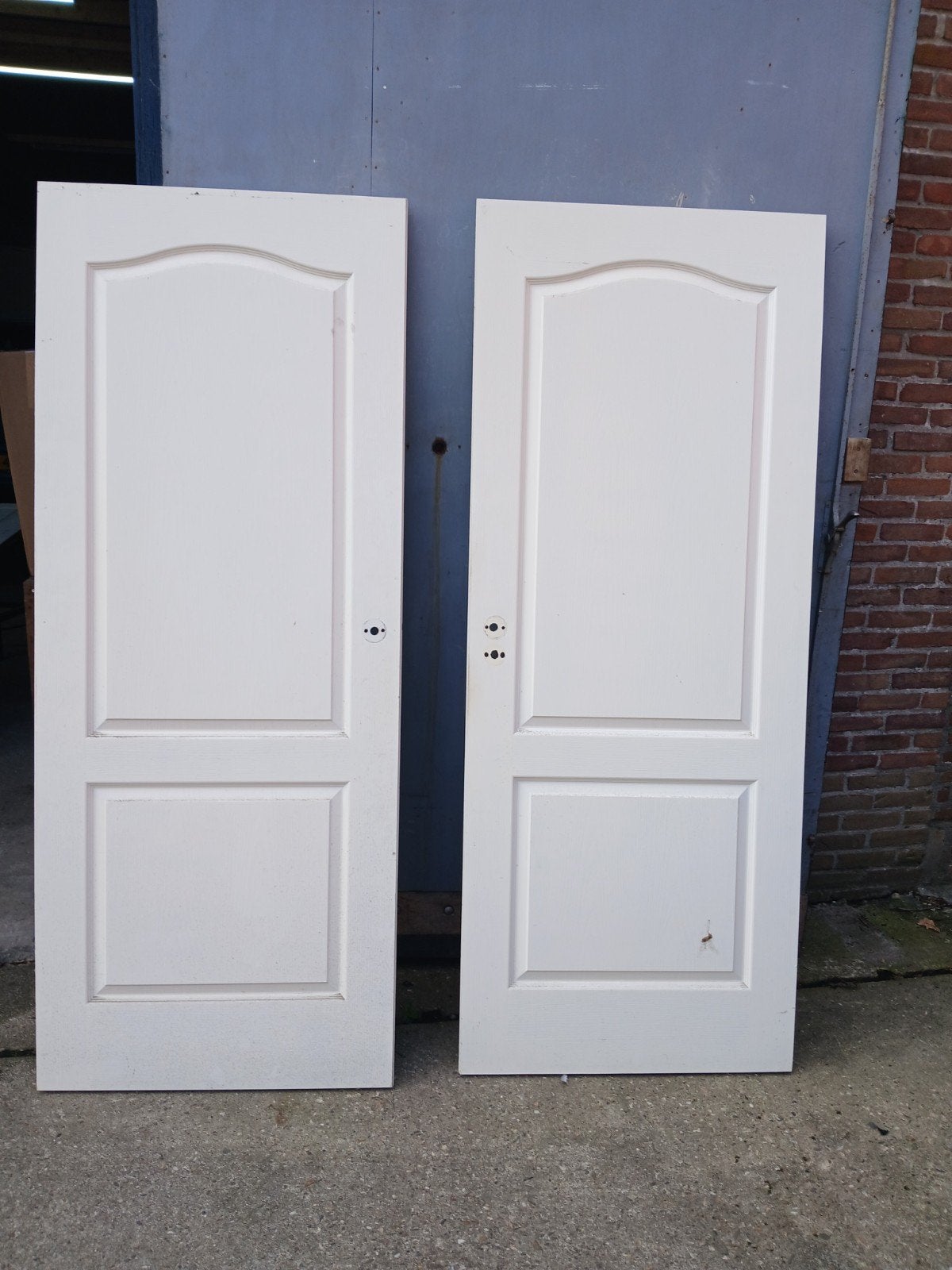 2x  opdek deur  80x201, Ophalen, Binnendeur, 200 tot 215 cm