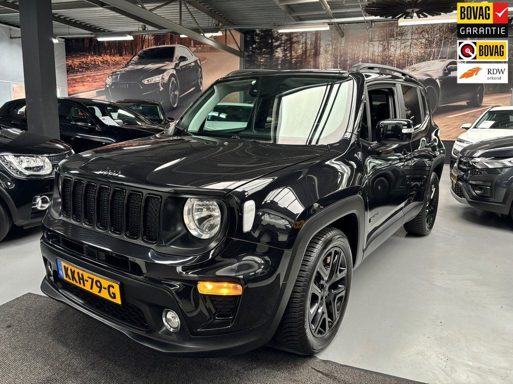 Jeep RENEGADE 1.3T-e Limited / Automaat / Navigatie, Auto's, Jeep, Stof, Gebruikt, 4 cilinders, Met garantie (alle)