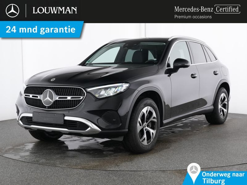 Mercedes-Benz GLC 300 e 4MATIC Plug-In Hybride Trekhaak | Pa, Automaat, 12 maanden, Zwart, Leder en Stof