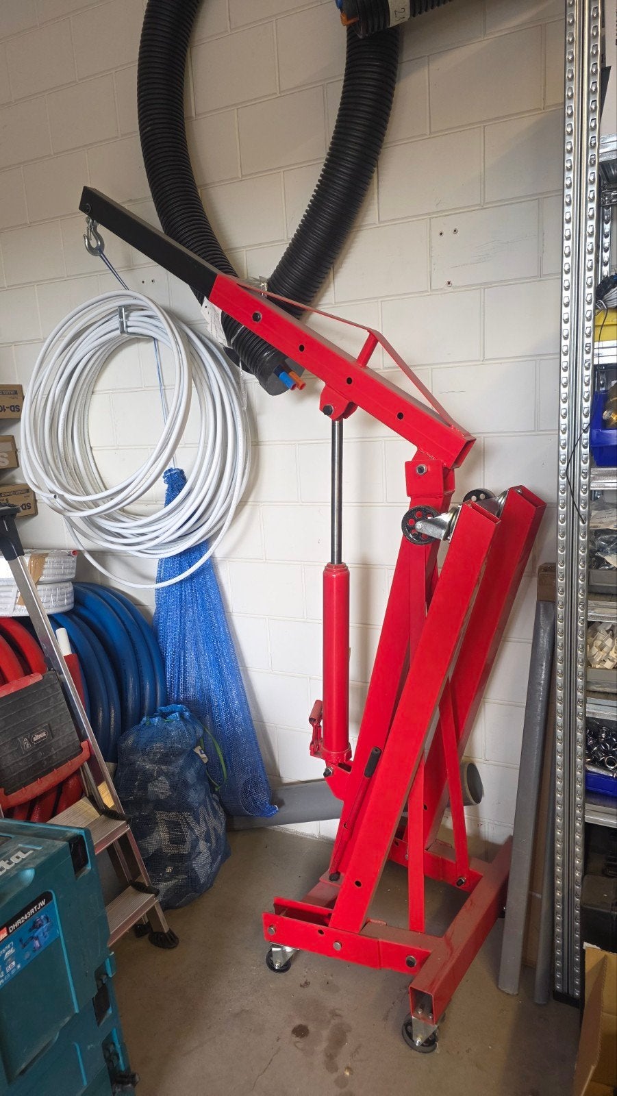 HBM Opvouwbare Werkplaatskraan 2 Ton - Nieuw!, Ophalen, Hbm, Info@hbm.nl, 1234 ab