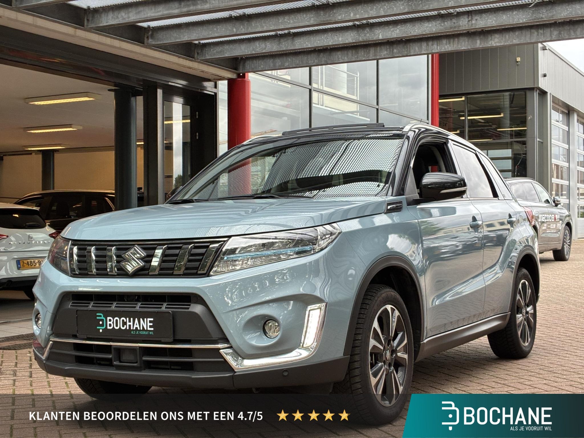 Suzuki Vitara 1.5 Hybrid Style Automaat 115PK | Schuif/Kante, Auto's, Suzuki, Gebruikt, Euro 6, 4 cilinders, 116 pk
