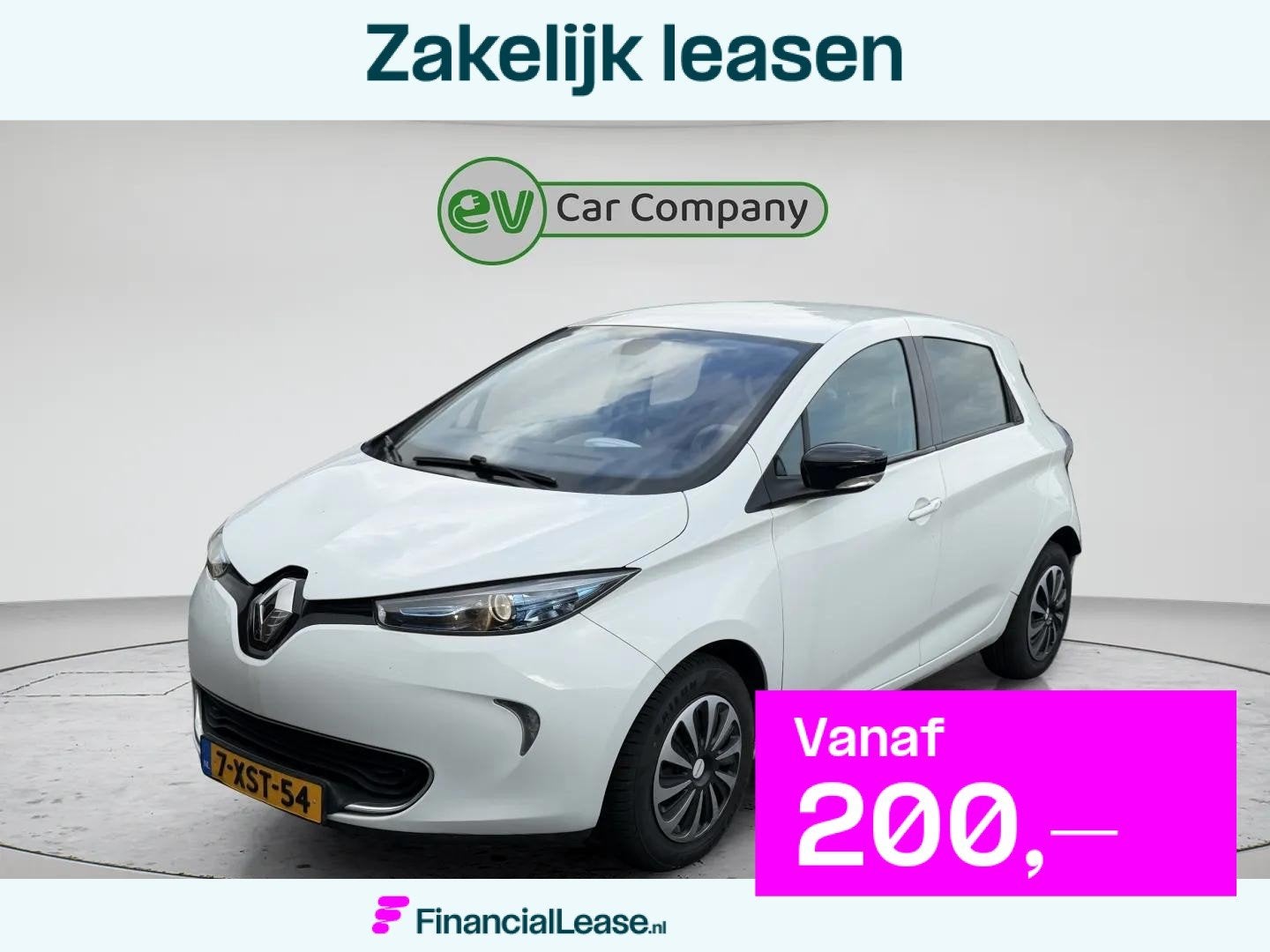 Renault ZOE Q210 Zen Quickcharge 22 kWh | SOH 81% | Koopaccu, Gebruikt, 22 kWh, Wit, 210 km