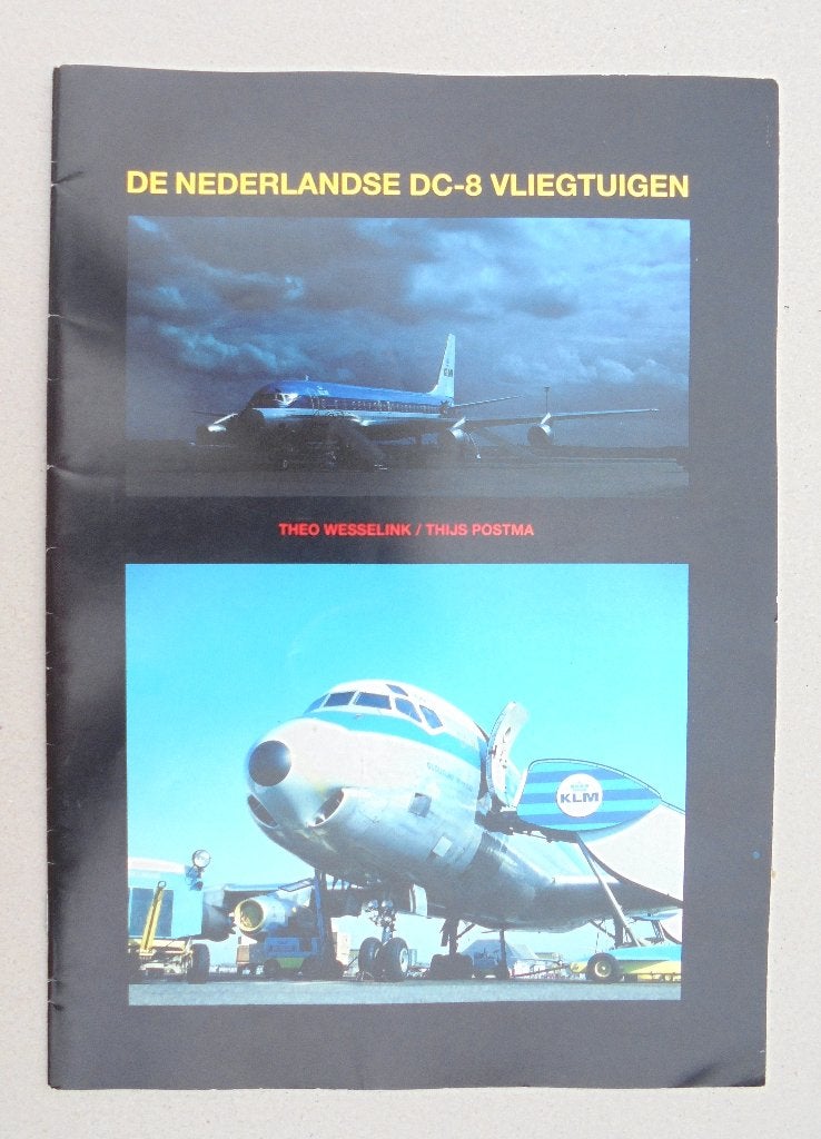 Luchtvaart: De Nederlandse Douglas DC-8 vliegtuigen (1988), Ophalen of Verzenden, Zo goed als nieuw, Boek of Tijdschrift