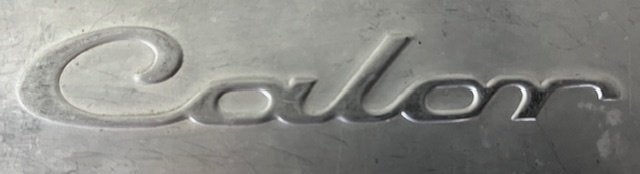 Vintage Calor aluminium onderzetter voor strijkbout, Ophalen of Verzenden