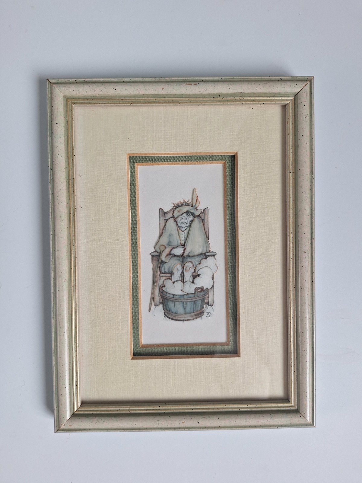 Leuk ingelijste Anton Pieck prentje
20 x 15 cm, Ophalen of Verzenden