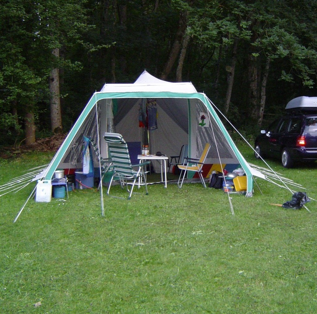Hypercamp Tent met toebehoren, Ophalen, Gebruikt, Tot en met 4