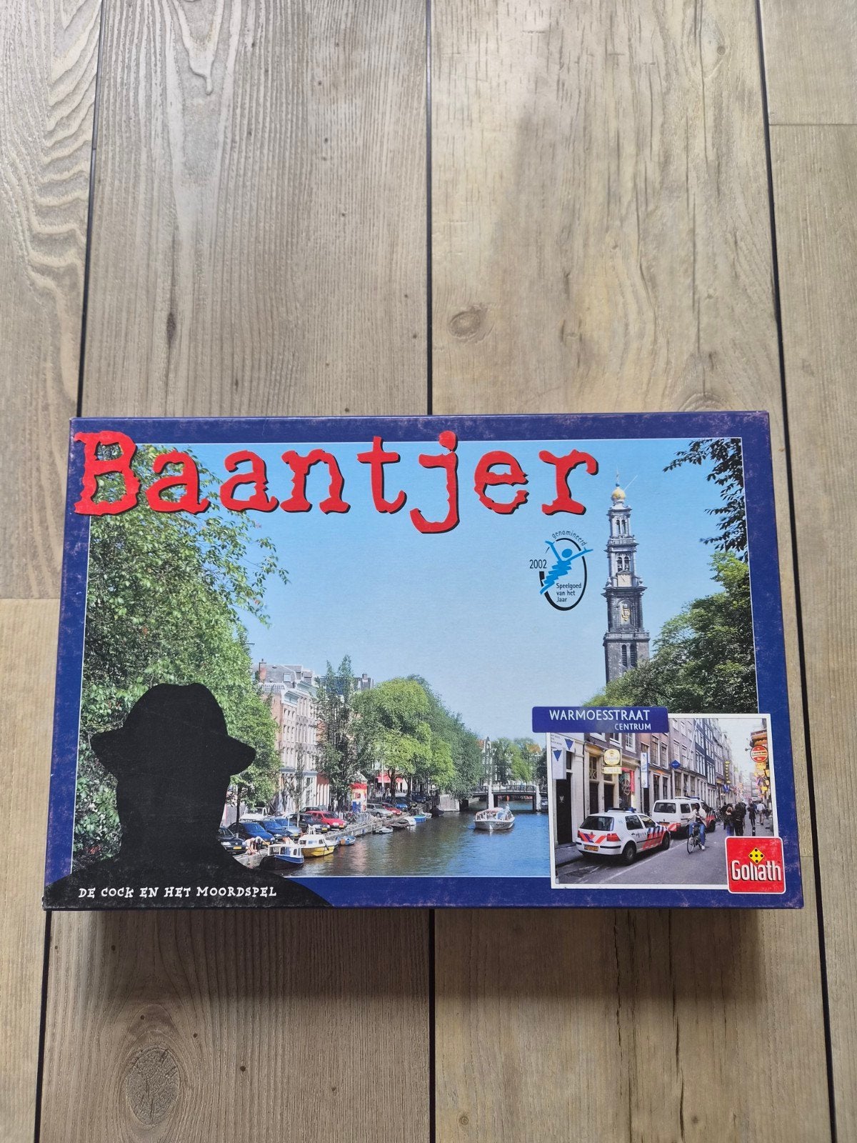 Baantjer: De Cock en het Moordspel - Bordspel, Drie of vier spelers, Ophalen of Verzenden, Gebruikt, Goliath