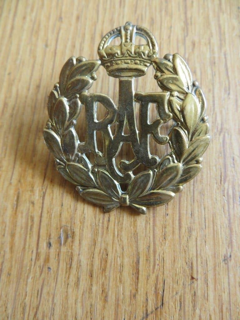 RAF badge WW2, Verzamelen, Ophalen of Verzenden, Luchtmacht, Engeland, Embleem of Badge