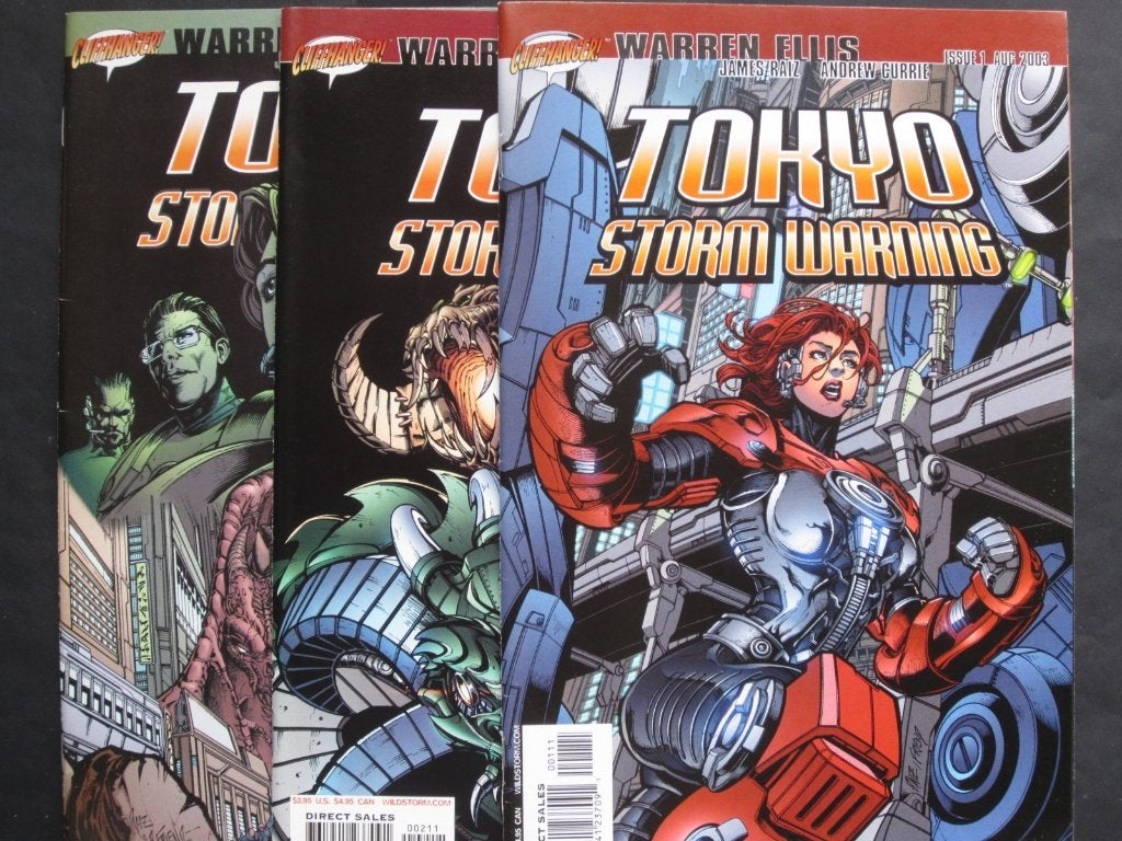 Tokyo Storm Warning #1-3 Cliffhanger 2003 Complete miniserie, Amerika, Verzenden, Complete serie of reeks, Nieuw