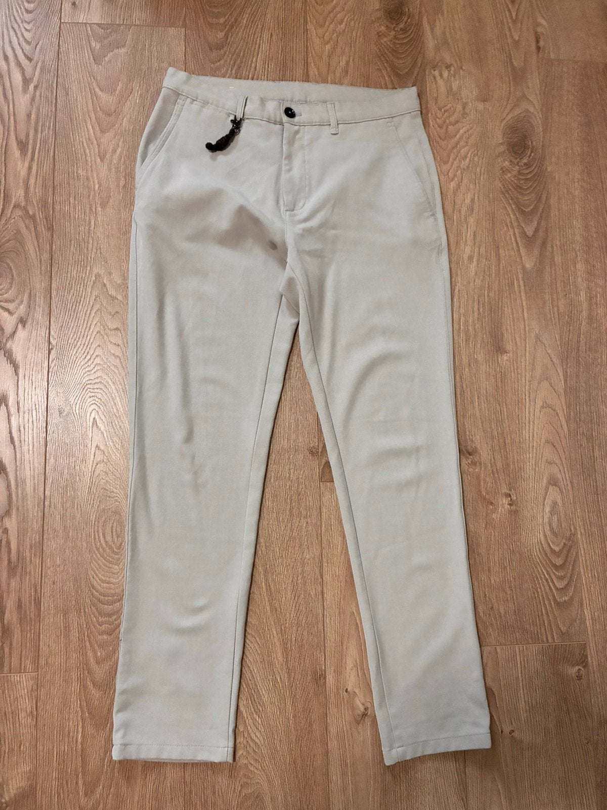 Zara Heren Chino Broek - Beige - M, Ophalen of Verzenden, Zo goed als nieuw, Maat 48/50 (M), Beige