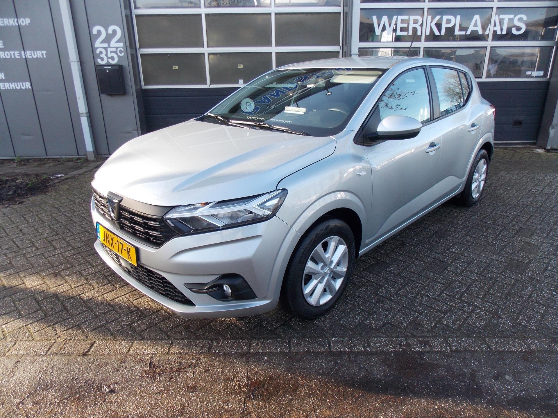 Dacia SANDERO 1.0 TCe 90 Expression Airco Camera Elek Pakket, Voorwielaandrijving, Gebruikt, 980 kg, Elektrische ramen