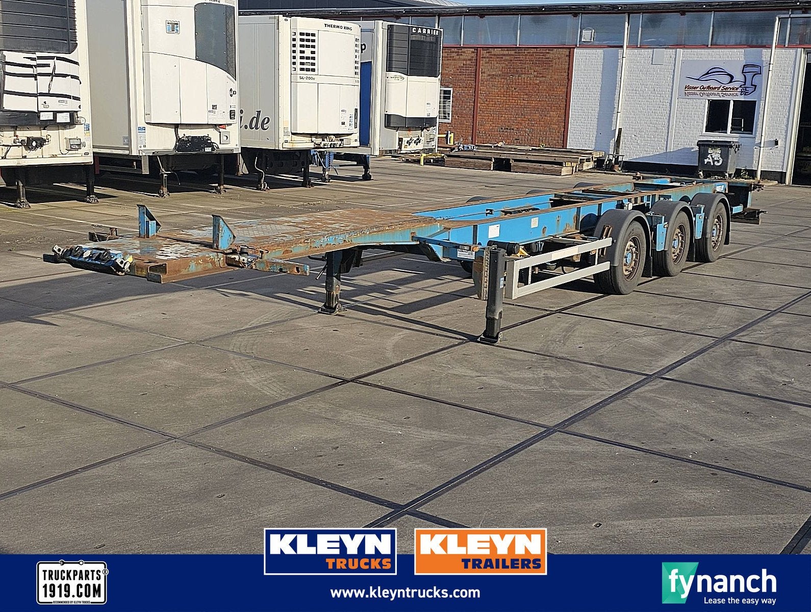 RENDERS CHASSIS PORTMASTER, Auto's, Vrachtwagens, Overige kleuren, Bedrijf, Aanhangers en Opleggers, Te koop