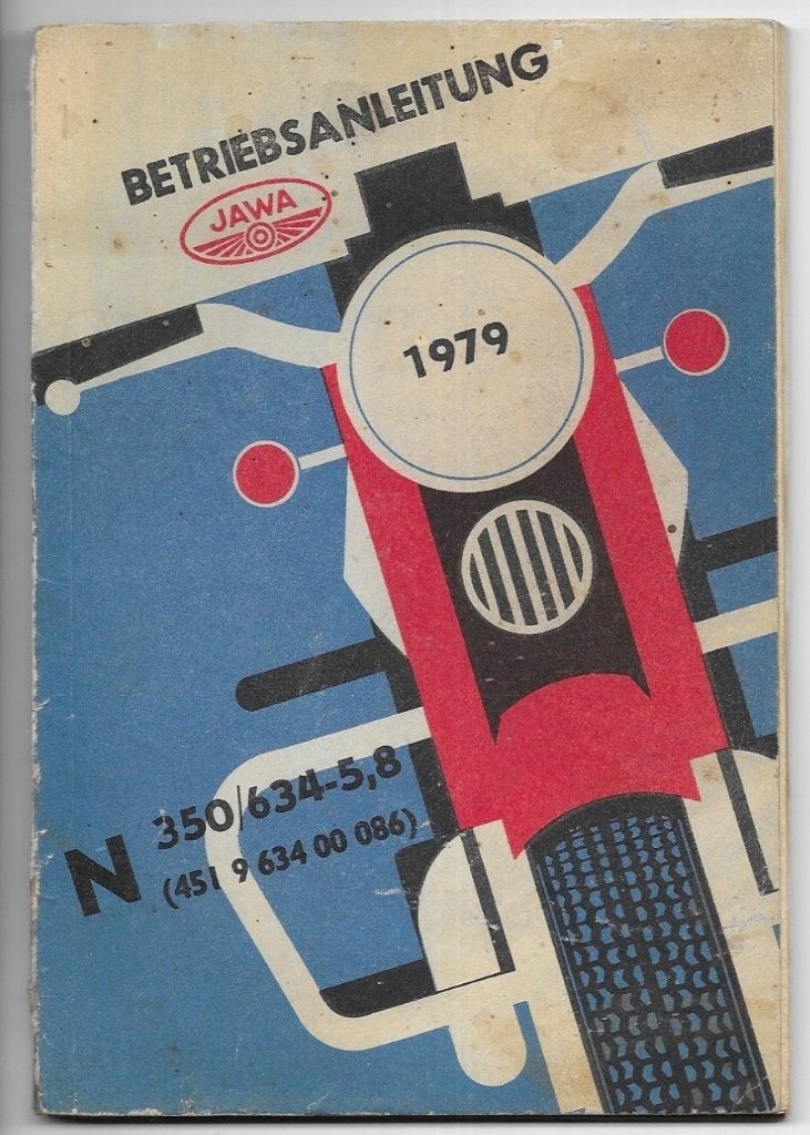 Jawa 350 /634-5,8 Betriebsanleitung handleiding (1692z), Verzenden, Overige merken