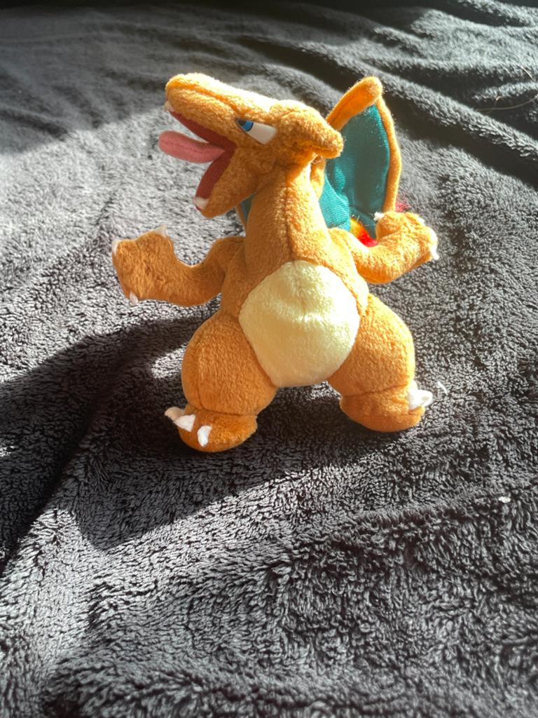 Pokémon Charizard Knuffel - Zacht en Vurig Speelgoed, Oranje, Overige typen, Ophalen of Verzenden, Zo goed als nieuw