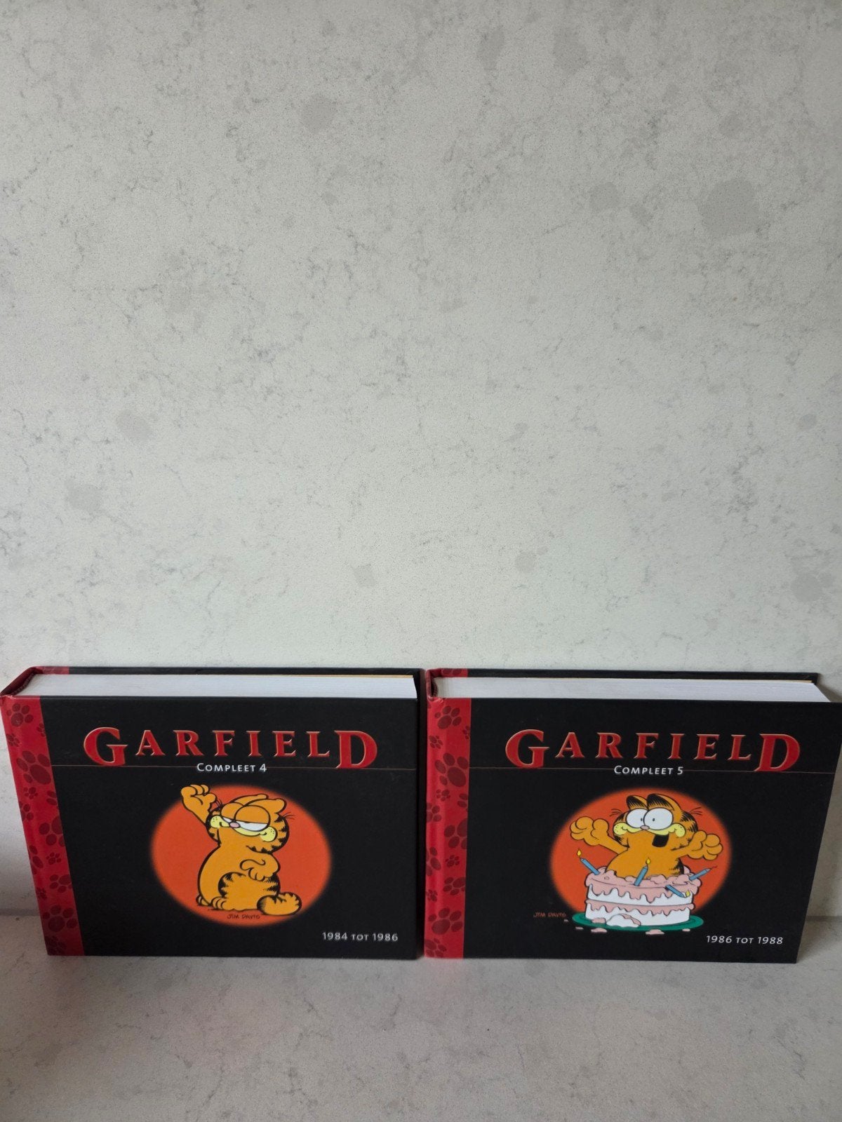 Garfield compleet - Integraal hardcover deel 4 + 5, Complete serie of reeks, Ophalen of Verzenden, Zo goed als nieuw