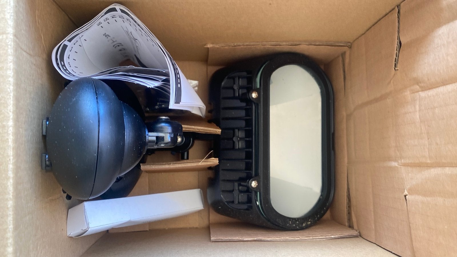 Halogeen sensor buitenlamp, Ophalen, Zo goed als nieuw