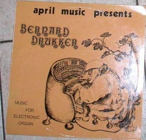 Music for electric organ " Bernard Drukker LP, LP, Speciale editie, Overige formaten, Overige typen