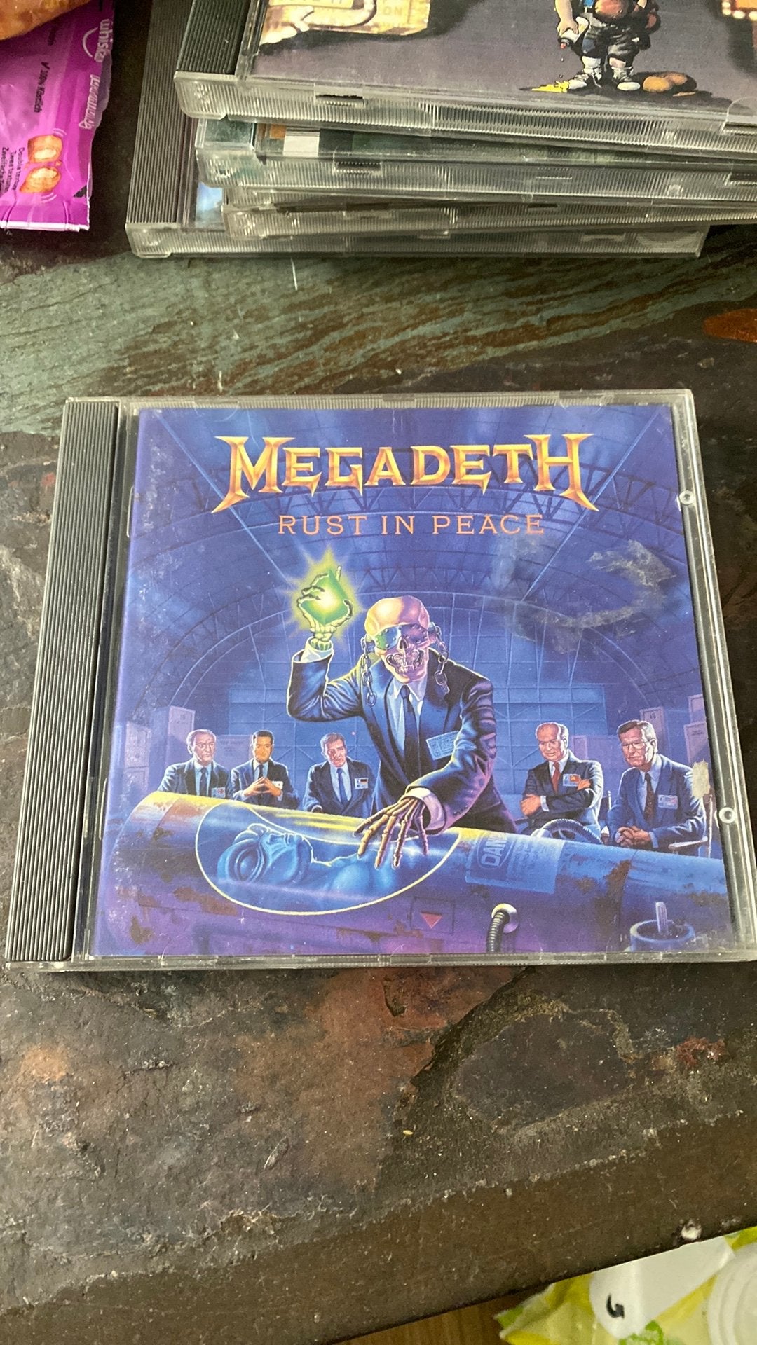 Cd megadeth, rust in peace, Ophalen of Verzenden, Zo goed als nieuw