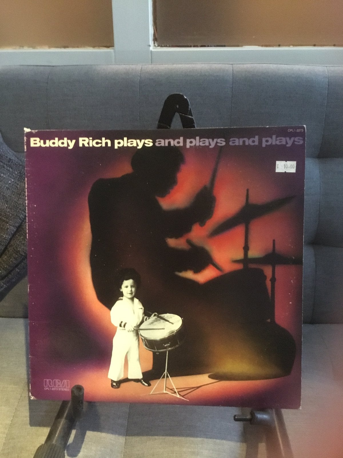 Buddy Rich Plays and Plays, Ophalen of Verzenden, Gebruikt, 12 inch, Jazz