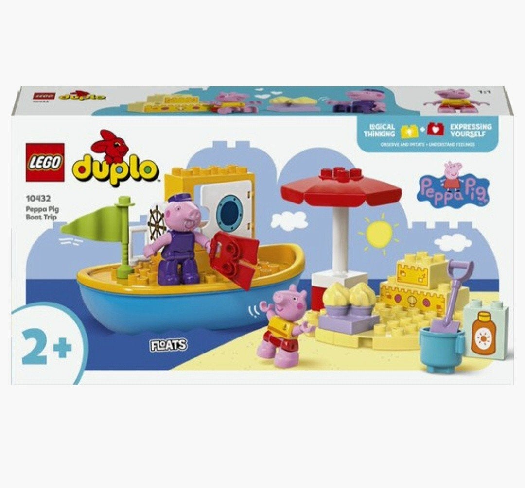 Peppa Big Bootreis LEGO DUPLO, Ophalen of Verzenden, Gebruikt, Duplo