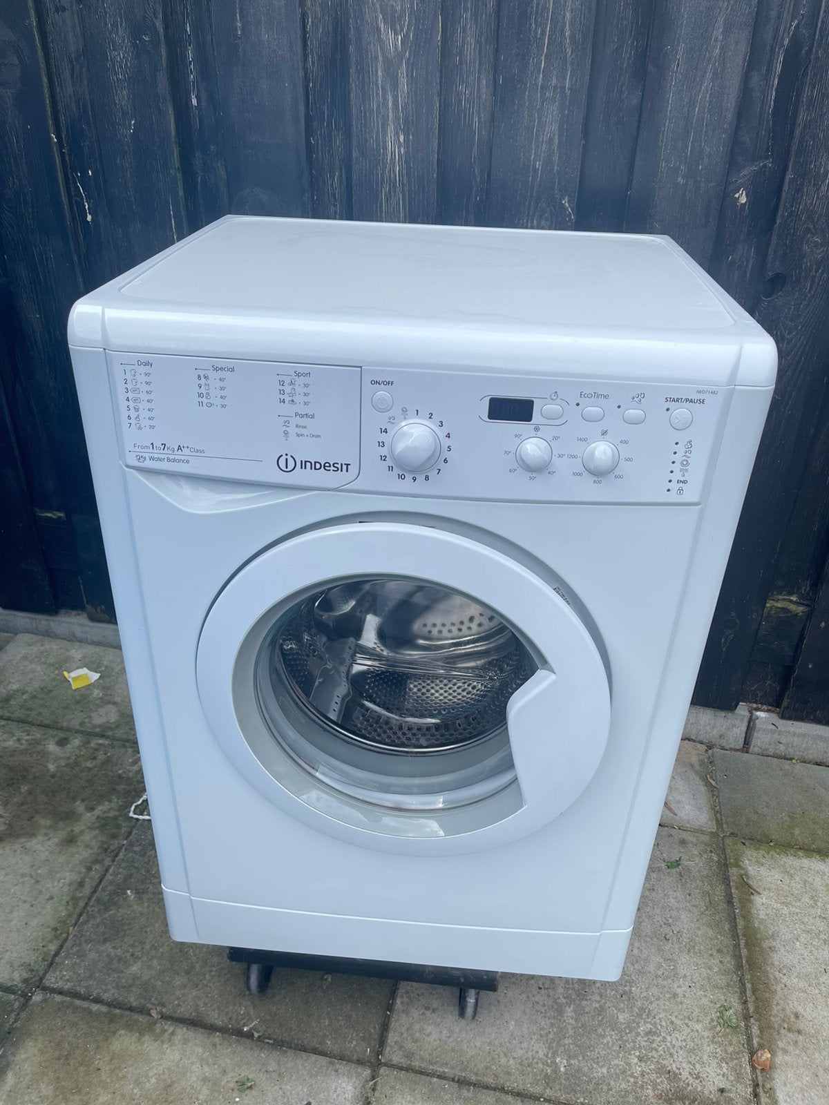Wasmachine A++, Ophalen, Zo goed als nieuw, 85 tot 90 cm, 1200 tot 1600 toeren