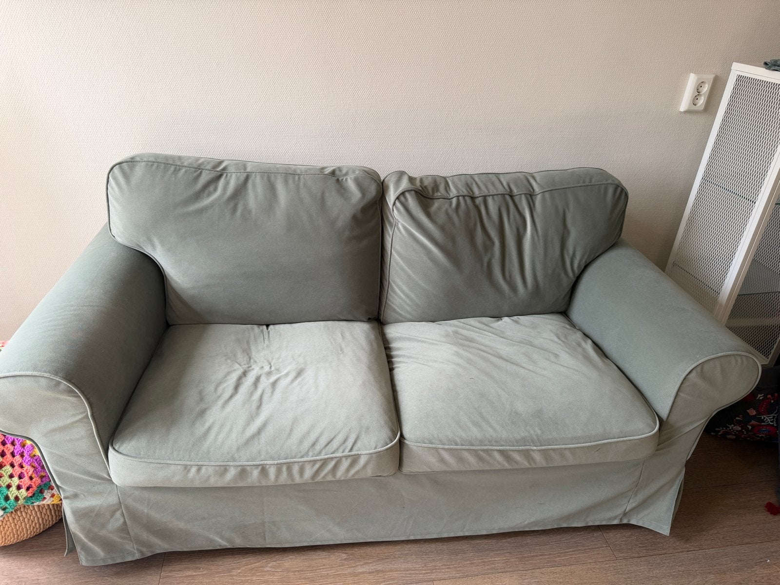 IKEA Ektorp 2-zits bank - moet weg voor zaterdag!, Huis en Inrichting, Ophalen, Gebruikt, 150 tot 200 cm, Tweepersoons