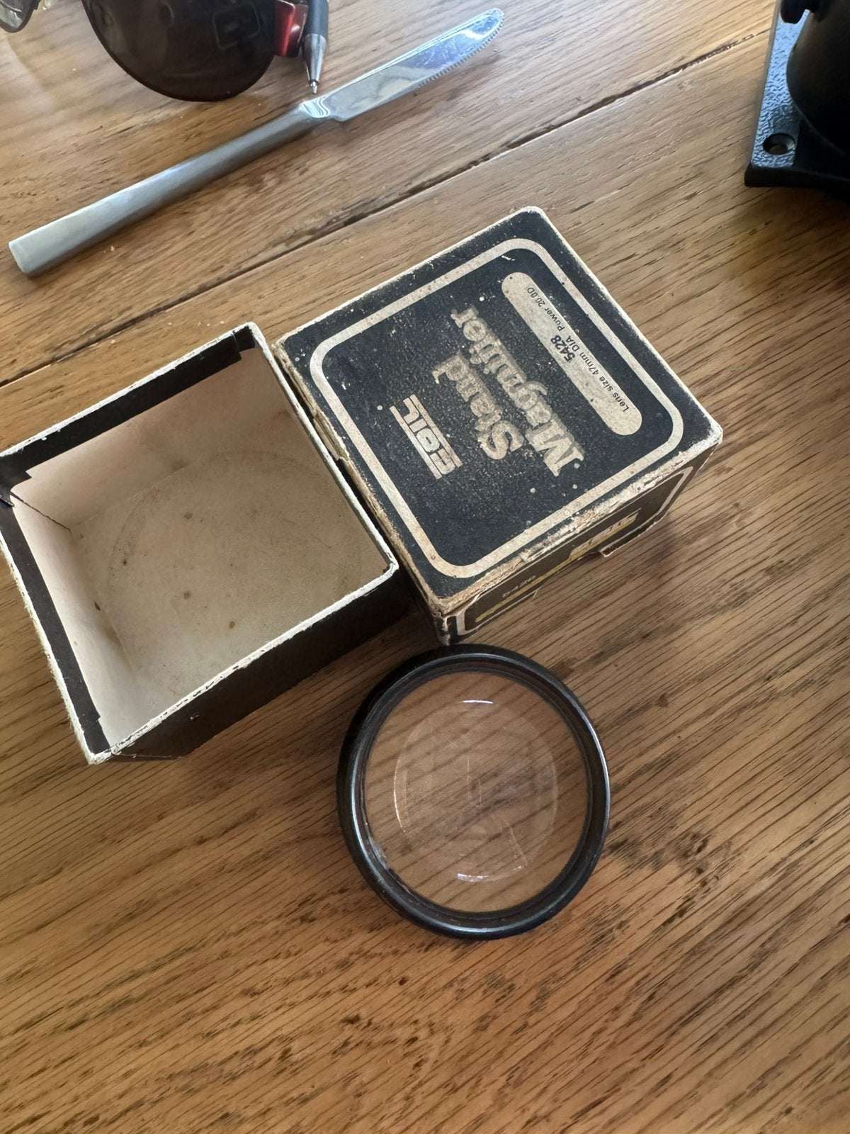 Coil Stand Magnifier, Ophalen of Verzenden, Zo goed als nieuw, Vergrootglas of Loep