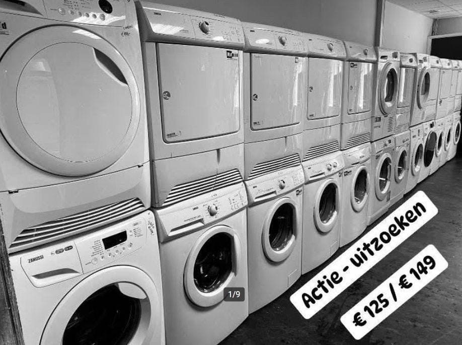 Winkel OPEN I garantie I ism Wytguod I refurbished I St Anna, Ophalen, 6 tot 8 kg, Refurbished, 1600 toeren of meer
