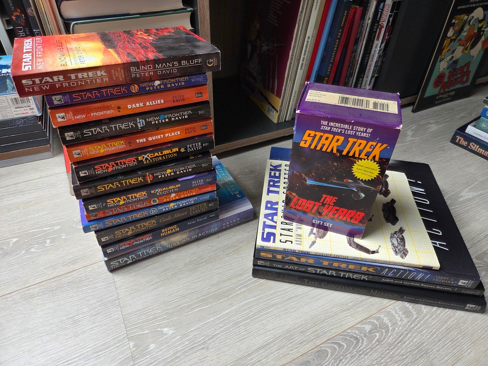 Star Trek - Verzameling boeken, Ophalen of Verzenden, Gelezen