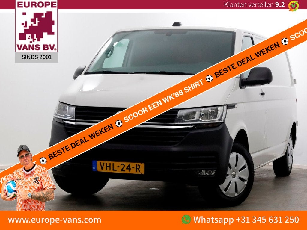 Volkswagen Transporter T6.1 2.0 TDI 110pk Lang Comfortline A, Auto's, Voorwielaandrijving, Gebruikt, Euro 6, 4 cilinders