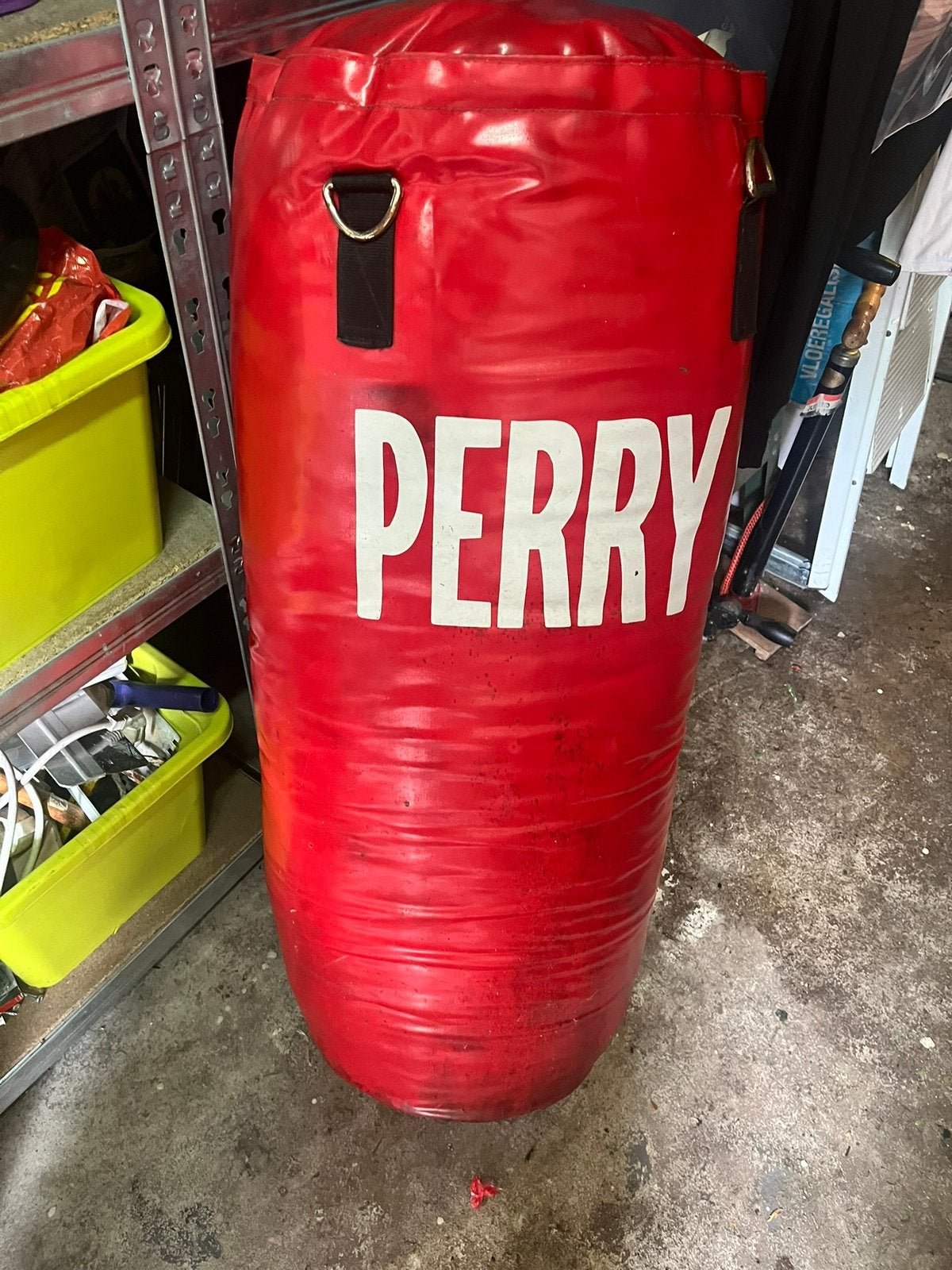Bokszak Perry, Ophalen, Gebruikt, Boksbal